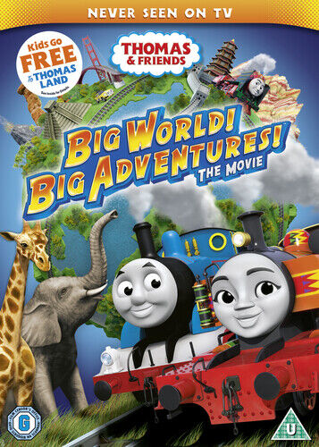 Thomas & Friends: Big World! Big Adventures! The Movie DVD (2018) David Stoten Pre-Owned Region 2