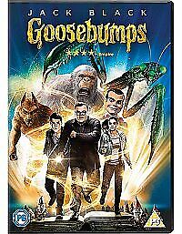 Goosebumps DVD (2016) Jack Black, Letterman (DIR) Cert PG Pre-Owned Region 2