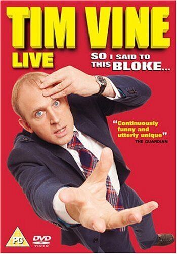 Tim Vine: So I Said To This Bloke... DVD (2008) Tim Vine Cert PG Pre-Owned Region 2