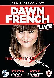 Dawn French: Live - Thirty Million Minutes DVD (2017) Dawn French Cert 15 Region 2 Brand New
