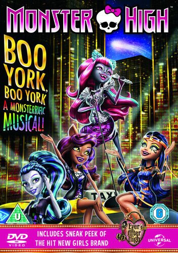 Monster High: Boo York! Boo York! DVD (2015) William Lau Cert U Pre-Owned Region 2