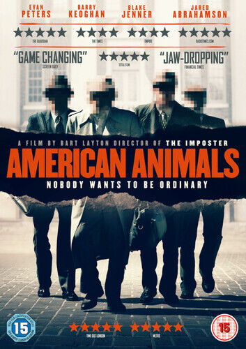 American Animals DVD (2019) Evan Peters, Layton (DIR) Cert 15 Pre-Owned Region 2