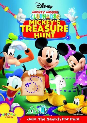 Mickey Mouse Clubhouse: Treasure Hunt DVD (2009) Cert U Pre-Owned Region 2