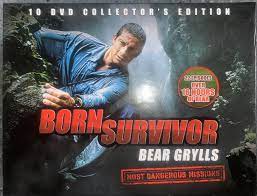 Born Survivor Bear Grylls 10 DVD Collect DVD Pre-Owned Region 2