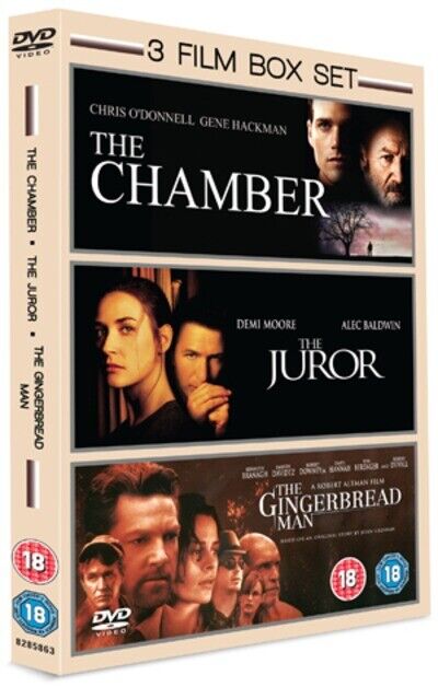 The Juror/The Chamber/The Gingerbread Man DVD (2011) Demi Moore, Foley (DIR) Pre-Owned Region 2