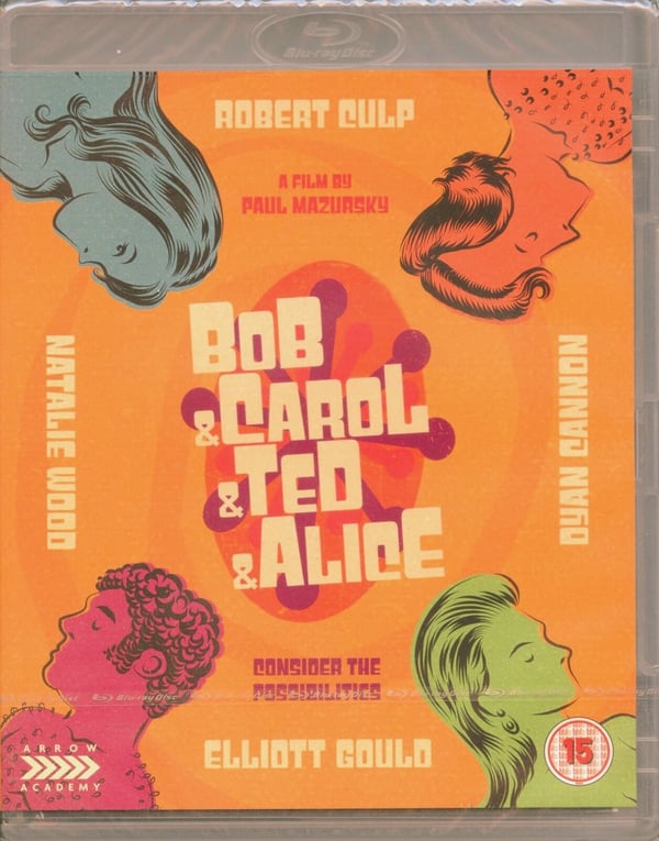 Bob and Carol and Ted and Alice DVD (2018) – Natalie Wood, Mazursky, Region 2