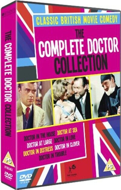 The Complete Doctor Collection DVD (2012) Dirk Bogarde, Thomas (DIR) Cert PG 7 Region 2 Brand New
