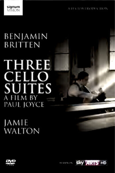 Benjamin Britten: Three Cello Suites DVD (2017) Paul Joyce Cert E Pre-Owned Region 2