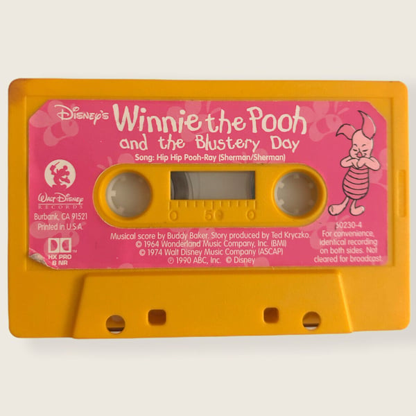 Winnie the Pooh & the Blustery [CASSETTE NA Pre-Owned