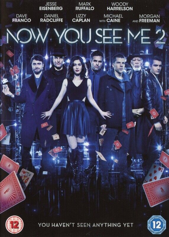 Now You See Me 2 DVD (2016) – Trilleri Mark Ruffalon kanssa Now You See Me 2 DVD (2016) – Trilleri Mark Ruffalon kanssa