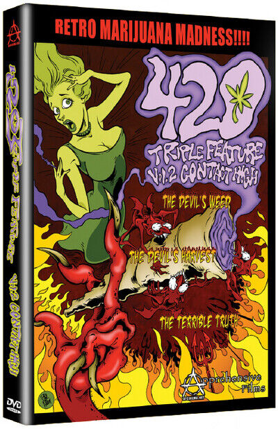 420 Triple Feature: Volume 2 - Contact High DVD (2014) Cert E Region 2 Brand New