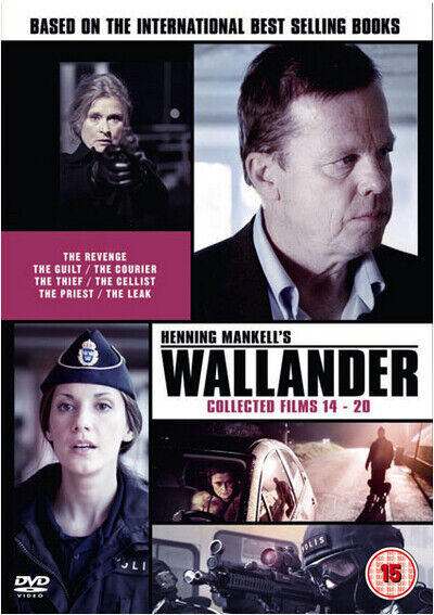Wallander: Collected Films 14-20 DVD (2014) Krister Henriksson Cert tc 4 Discs Region 2 Brand New Wallander: Collected Films 14-20 DVD (2014) Krister Henriksson Cert tc 4 Discs Region 2 Brand New