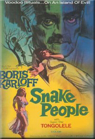 Snake People DVD Cert tc Region 2 Brand New