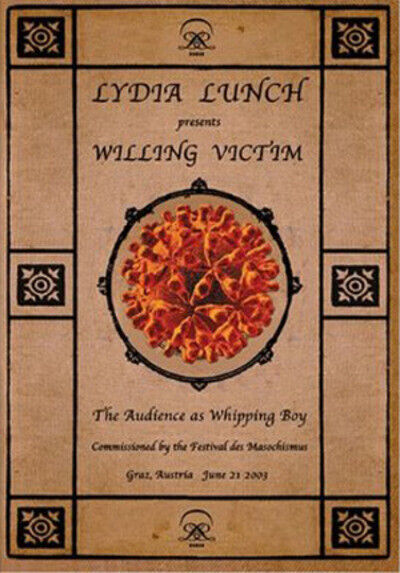 Lydia Lunch: Willing Victim DVD Lydia Lunch: Willing Victim DVD