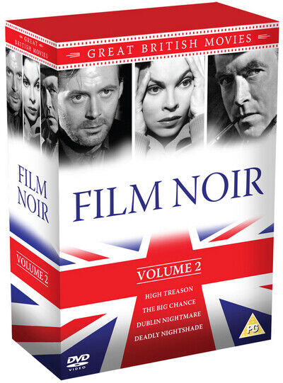 Great British Movies: Film Noir - Volume 2 DVD (2014) Liam Redmond, Scott (DIR) Region 2 Brand New Great British Movies: Film Noir - Volume 2 DVD (2014) Liam Redmond, Scott (DIR) Region 2 Brand New