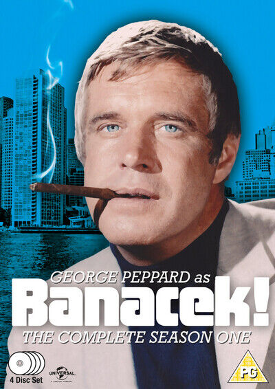 Banacek: Sæson 1 DVD (2014) - George Peppard, 4 diske