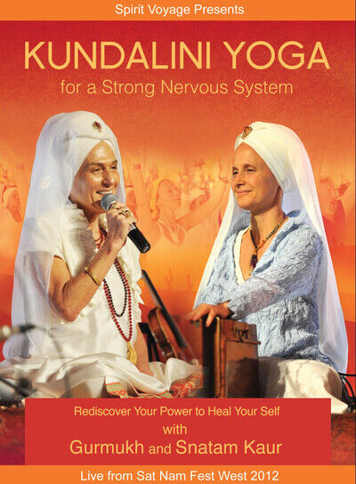 Kundalini Yoga: For a Strong Nervous System DVD (2013) Snatam Kaur Cert E Region 2 Brand New