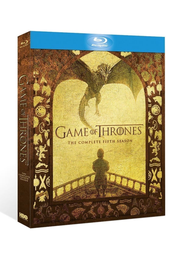Game of Thrones: The Complete Fifth Season DVD (2016) Lena Headey Cert 18 4 Region 2 Brand New