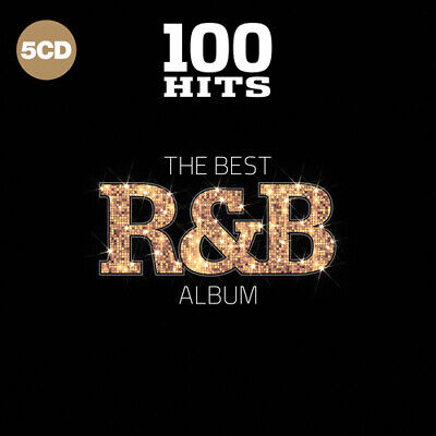 Various Artists : 100 Hits: The Best R&B Album CD Box Set 5 discs (2018) Pre-Owned