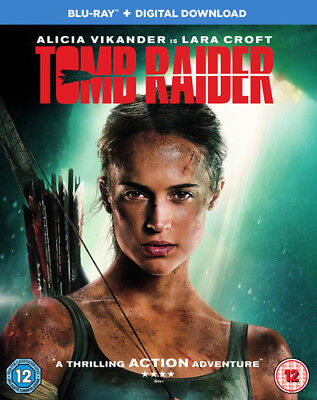 Tomb Raider DVD (2018) Alicia Vikander, Uthaug (DIR) Cert 12 Region 2 Brand New