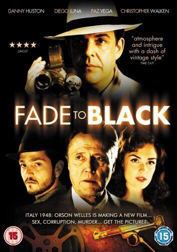 Fade to Black DVD (2008) Danny Huston, Parker (DIR) Cert 15 Region 2 Brand New