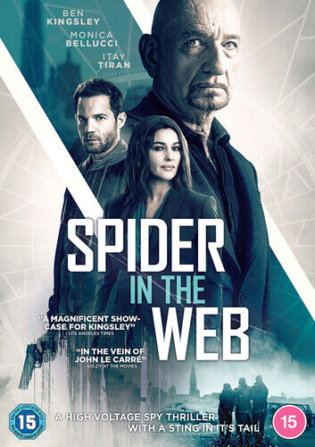 Spider in the Web DVD (2020) Ben Kingsley, Riklis (DIR) Cert 15 Region 2 Brand New