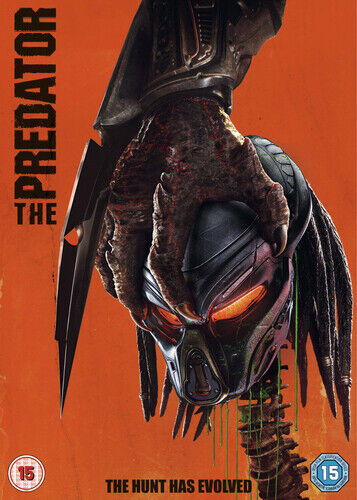 The Predator DVD (2019) Boyd Holbrook, Black (DIR) Cert 15 Region 2 Brand New