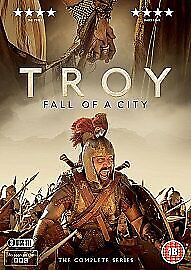 Troy - Fall of a City DVD (2018) David Threlfall Cert 18 3 Discs Region 2 Brand New