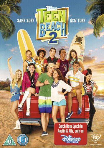 Teen Beach 2 DVD (2015) Ross Lynch, Hornaday (DIR) Cert U Region 2 Brand New Teen Beach 2 DVD (2015) Ross Lynch, Hornaday (DIR) Cert U Region 2 Brand New