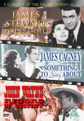 3 Classics of the Silver Screen: Volume 6 DVD (2004) James Stewart, Marshall Region 2 Brand New
