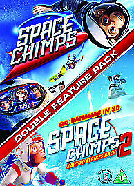 Space Chimps 1 and 2 DVD (2010) Kirk DeMicco Cert U Region 2 Brand New Space Chimps 1 and 2 DVD (2010) Kirk DeMicco Cert U Region 2 Brand New