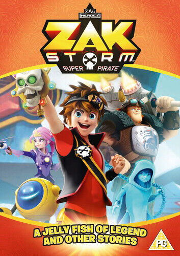 Zak Storm: Super Pirate - A Jellyfish of Legend and Other Stories DVD (2019) Region 2 Brand New