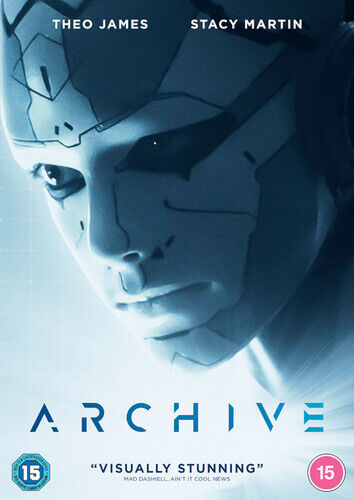 Archive DVD (2021) Theo James, Rothery (DIR) Cert 15 Region 2 Brand New