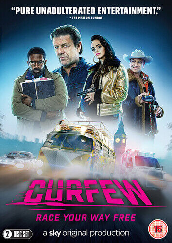 Curfew DVD (2019) med Sean Bean - 2 skivor, region 2