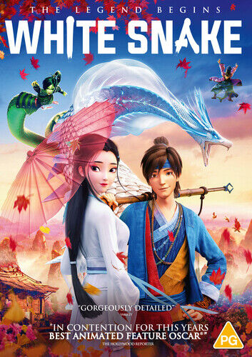 White Snake DVD (2020) – Animert eventyr med Jiakang Huang, Region 2