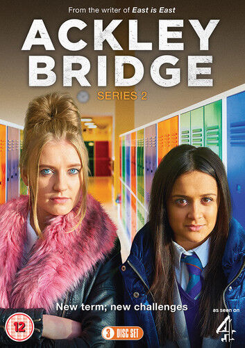 Ackley Bridge: Sesong To DVD (2018) – Dramaserie med Jo Joyner, 3 disker, Region 2
