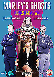Marley's Ghosts: Säsong 1-2 DVD (2016) – Komediserie med Sarah Alexander, 2 skivor, Region 2