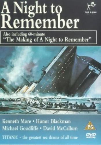 A Night to Remember DVD (1998) – Titanic-drama
