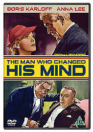 The Man Who Changed His Mind DVD (2012) Boris Karloff, Stevenson (DIR) Cert U Region 2 Brand New
