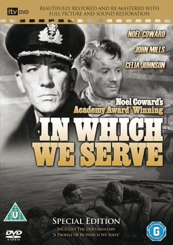 In Which We Serve (2008) DVD - Noël Coward (Instruktør/Hovedrolle) U