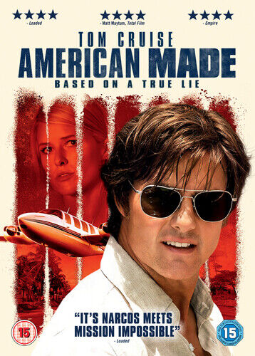 American Made (2017) DVD med Tom Cruise American Made (2017) DVD med Tom Cruise