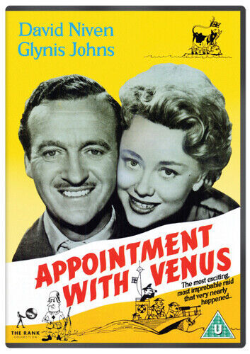 Appointment With Venus DVD (2020) – Krigsdrama med David Niven