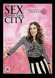 Sex and the City: Series 6 DVD (2008) Sarah Jessica Parker, King (DIR) Cert 15 Region 2 Brand New