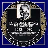 Louis Armstrong And His Orchestra : Classics 1928 CD Pre-Owned
