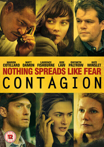 Contagion DVD (2012) – Matt Damon, Thriller, 12 Contagion DVD (2012) – Matt Damon, Thriller, 12