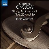 Georges Onslow : Georges Onslow: String Quintets Nos. 20 and 26 - Volume 1 CD Pre-Owned