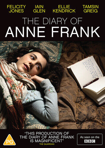The Diary of Anne Frank DVD (2020) Ellie Kendrick, Jones (DIR) Cert PG Region 2 Brand New