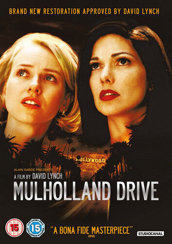 Mulholland Drive DVD (2017) Naomi Watts, David Lynch, Aldersgrense 15, 2 disker