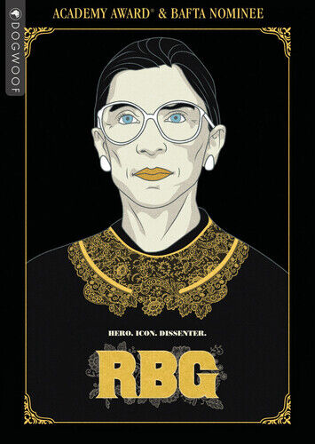RBG DVD (2019) Betsy West, Julie Cohen, Aldersgrense 12 RBG DVD (2019) Betsy West, Julie Cohen, Aldersgrense 12
