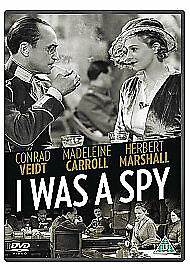 I Was a Spy DVD (2014) Madeleine Carroll, Saville (DIR) Cert U Region 2 Brand New